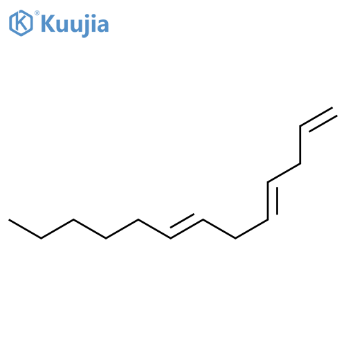 1,4,7-Tridecatriene structure