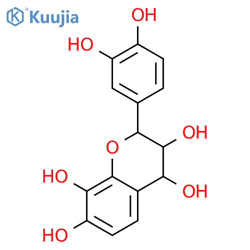 (2R,3S,4S)-3,3',4,4',7,8-Hexahydroxyflavan structure