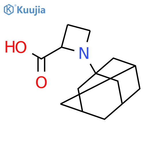 2-Azetidinecarboxylicacid, 1-tricyclo[3.3.1.13,7]dec-1-yl- structure