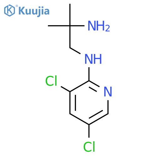 N1-(3,5-dichloro-2-pyridinyl)-2-methyl-1,2-propanediamine structure