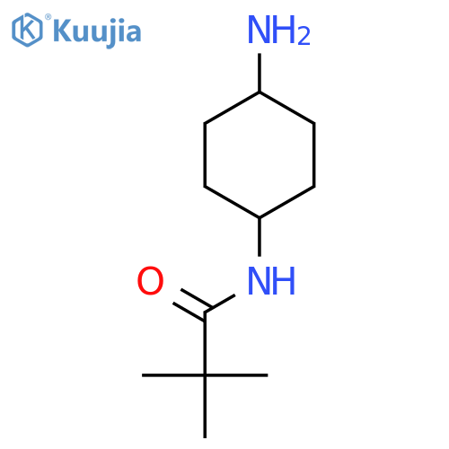 N-(4-aminocyclohexyl)-2,2-dimethylpropanamide structure
