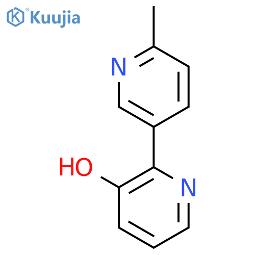 [2,3'-Bipyridin]-3-ol, 6'-methyl- structure