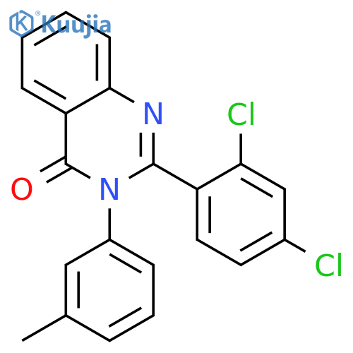 2-(2,4-Dichloro-phenyl)-3-m-tolyl-3H-quinazolin-4-one structure