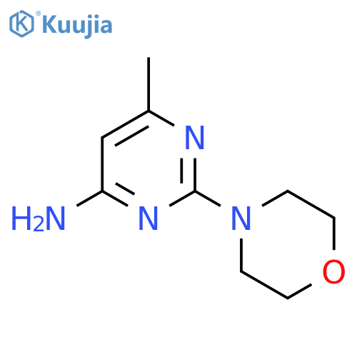 6-Methyl-2-(morpholin-4-yl)pyrimidin-4-amine structure