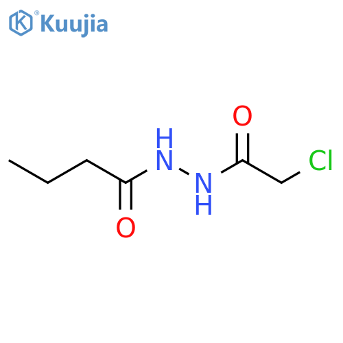 N'-(2-Chloroacetyl)butanohydrazide structure