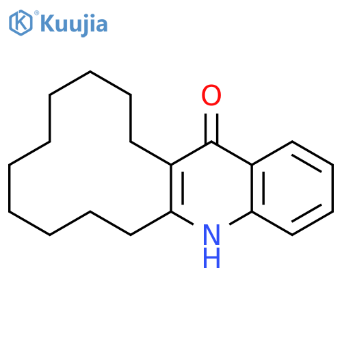 Cyclododeca[b]quinolin-16(5H)-one,6,7,8,9,10,11,12,13,14,15-decahydro- structure