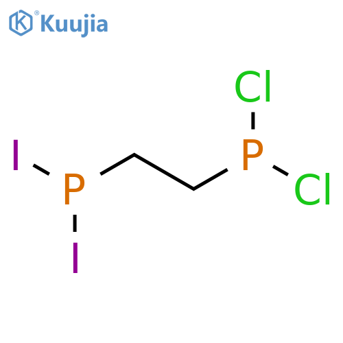 Phosphonous dichloride, [2-(diiodophosphino)ethyl]- structure