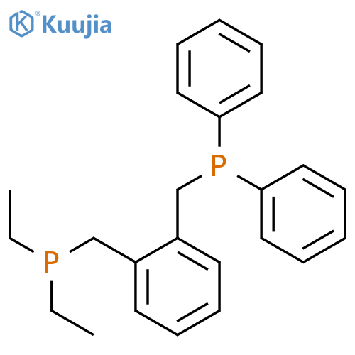 Phosphine, [[2-[(diethylphosphino)methyl]phenyl]methyl]diphenyl- structure