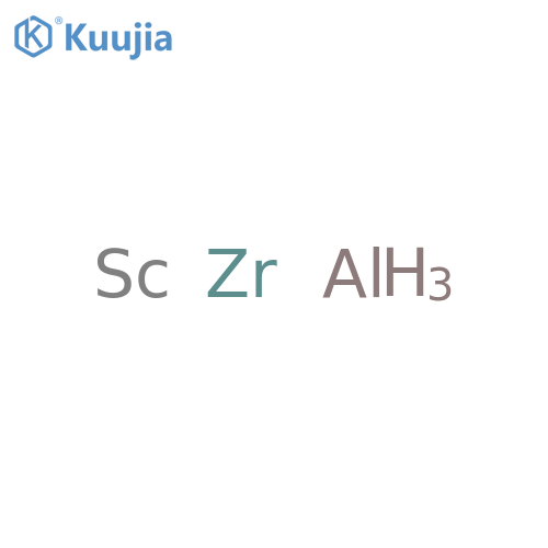 Aluminum, compd. with scandium and zirconium structure