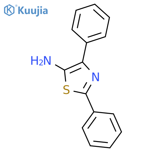 2,4-Diphenylthiazol-5-amine structure