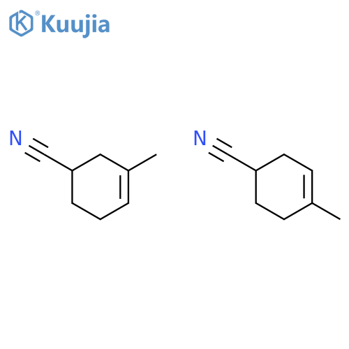 4(or 5)-Cyano-1-methylcyclohexene structure