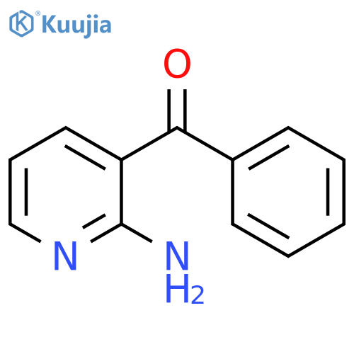 2-Amino-3-benzoylpyridine structure