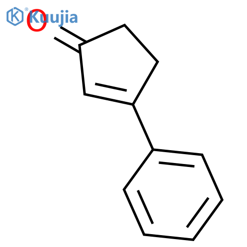 3-phenylcyclopent-2-en-1-one structure