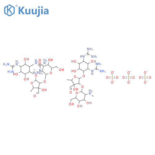 Streptomycin sulfate structure