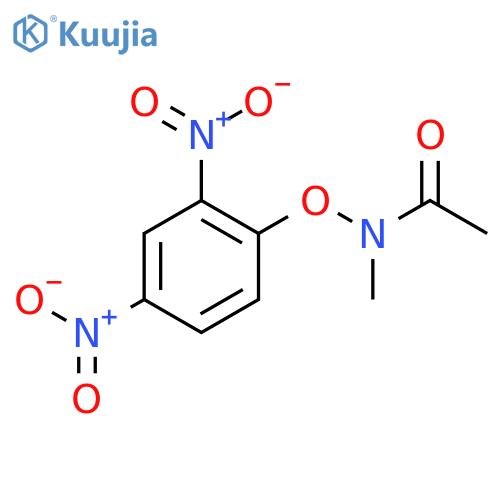 Acetamide, N-(2,4-dinitrophenoxy)-N-methyl- structure