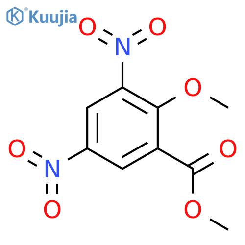 2-Methoxy-3,5-dinitrobenzoic Acid Methyl Ester structure