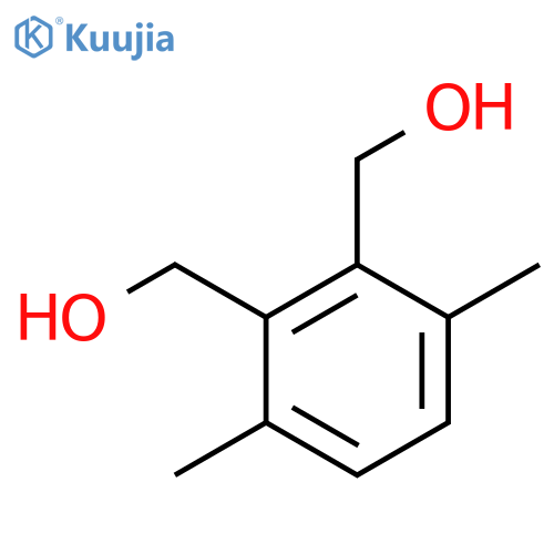 (3,6-Dimethyl-1,2-phenylene)dimethanol structure