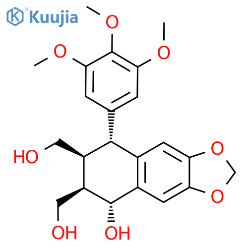 Picropodophyllol structure