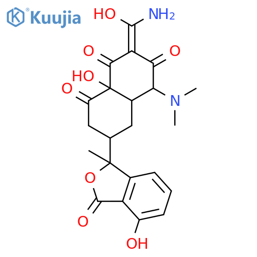 Isotetracycline structure