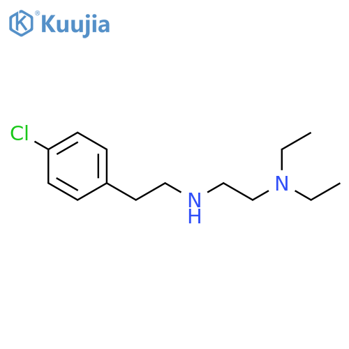 2-(4-chlorophenyl)ethyl2-(diethylamino)ethylamine structure