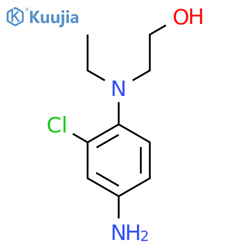 2-(4-Amino-2-chloroethylanilino)-1-ethanol structure