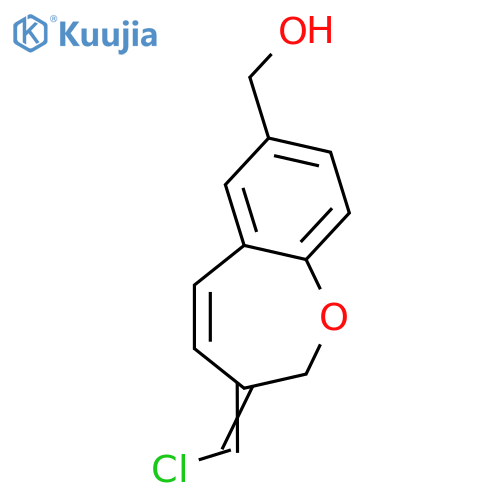 1-Benzoxepin-7-methanol, 3-(chloromethylene)-2,3-dihydro-, (3Z)- structure