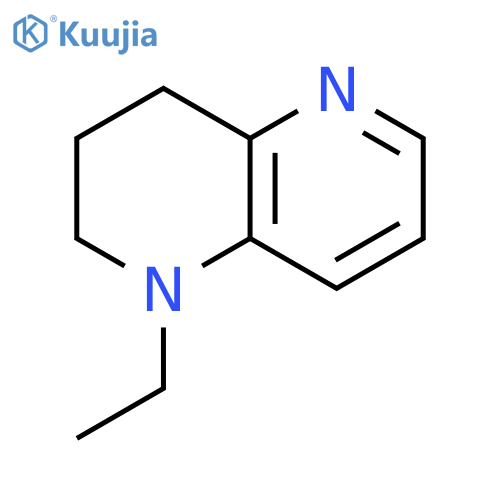 1,5-Naphthyridine,1-ethyl-1,2,3,4-tetrahydro- structure
