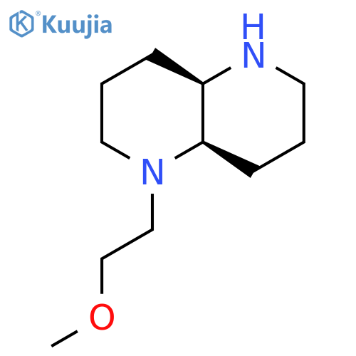 1,5-Naphthyridine, decahydro-1-(2-methoxyethyl)-, (4aR,8aR)-rel- structure