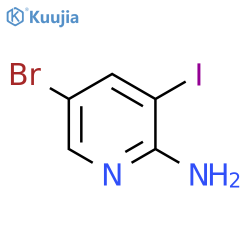 5-Bromo-3-iodopyridin-2-amine structure