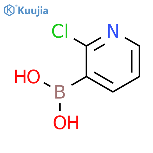 2-Chloropyridine-3-boronic acid structure