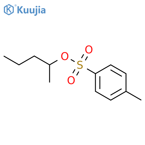 pentan-2-yl 4-methylbenzenesulfonate structure