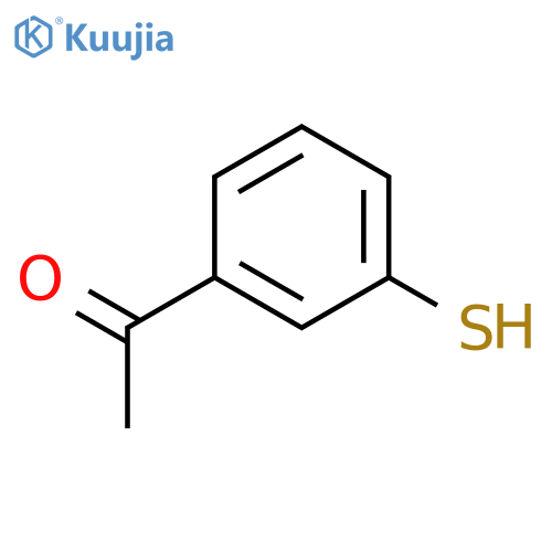 1-(3-sulfanylphenyl)ethan-1-one structure