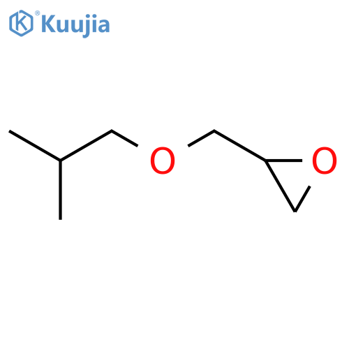 2-(2-Methylpropoxy)methyloxirane structure