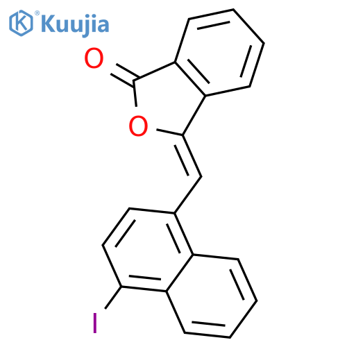 1(3H)-Isobenzofuranone, 3-[(4-iodo-1-naphthalenyl)methylene]-, (Z)- structure