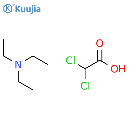 Acetic acid, dichloro-, compd. with N,N-diethylethanamine (1:1) structure
