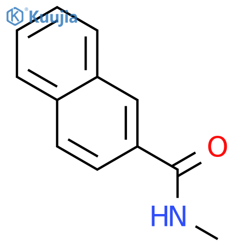 2-Naphthalenecarboxamide,N-methyl- structure