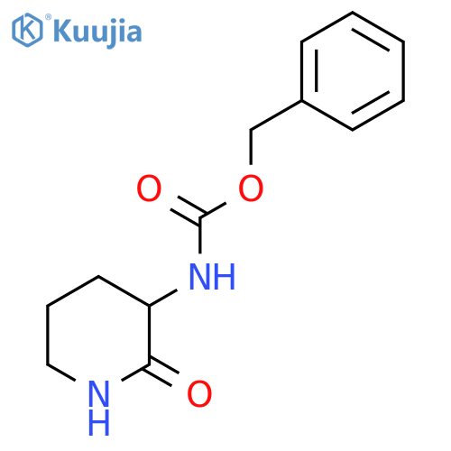 (2-OXO-PIPERIDIN-3-YL)-CARBAMIC ACID BENZYL ESTER structure
