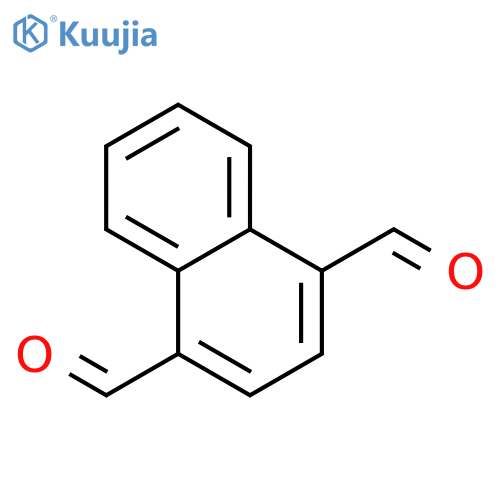 Naphthalene 1,4-dicarboxaldehyde structure
