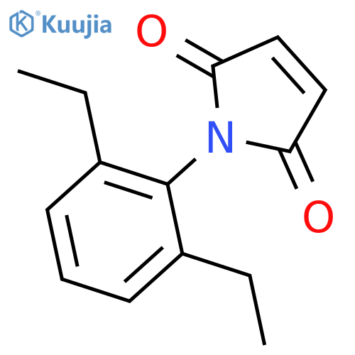 1-(2,6-diethylphenyl)-2,5-dihydro-1H-pyrrole-2,5-dione structure