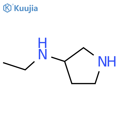 (3R)-3-(Ethylamino)pyrrolidine structure