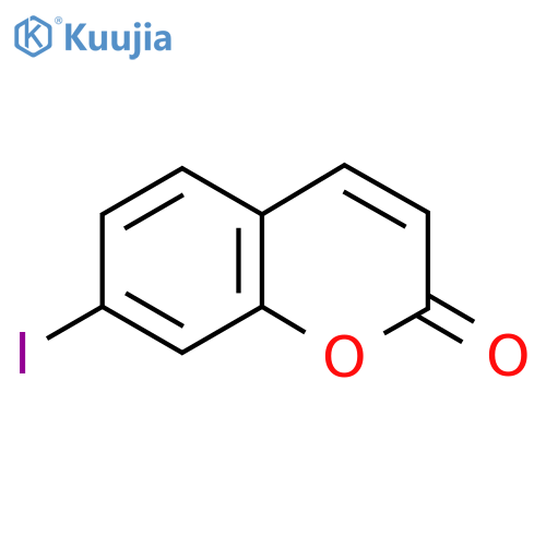 7-Iodo-2H-chromen-2-one structure