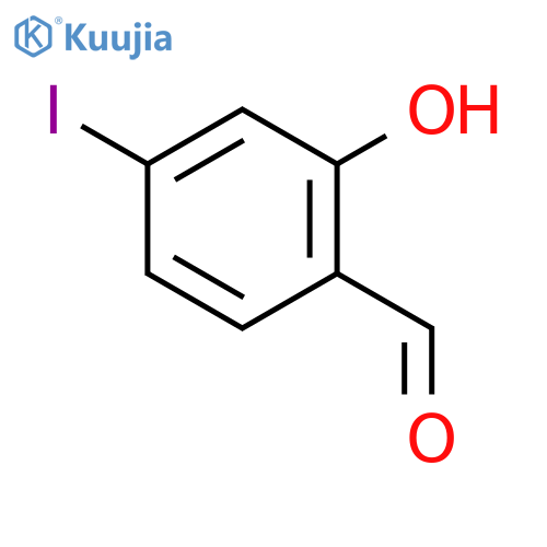 2-hydroxy-4-iodo-benzaldehyde structure