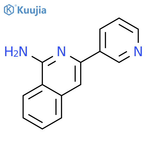 3-(pyridin-3-yl)isoquinolin-1-amine structure