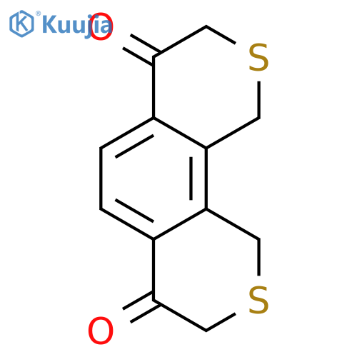 Benzo[2,1-c:3,4-c']bisthiopyran-4,7(3H,8H)-dione, 1,10-dihydro- structure