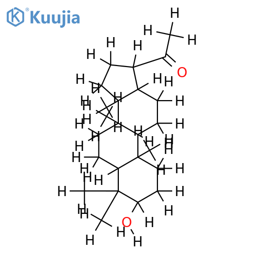 3beta-Hydroxy-20-oxo-(22/27)-hexanor-dammaran structure