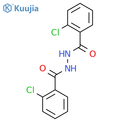 2-chloro-N'-(2-chlorobenzoyl)benzohydrazide structure
