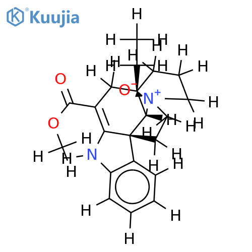 9-oxy-2,3-didehydro-aspidospermidine-3-carboxylic acid methyl ester structure