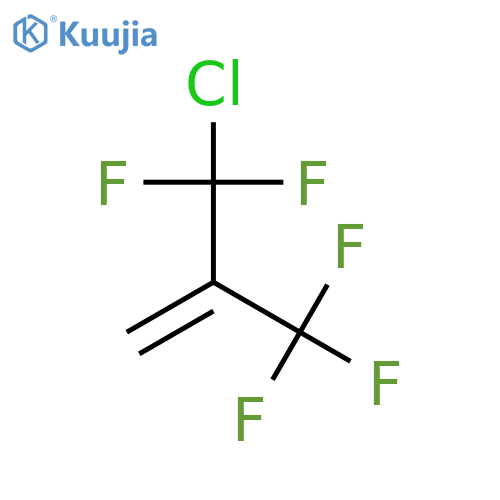 1-Propene, 2-(chlorodifluoromethyl)-3,3,3-trifluoro- structure