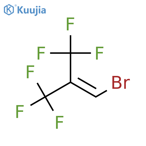 1-BROMO-2-(TRIFLUOROMETHYL)-3,3,3-TRIFLUORO PROP-1-ENE structure