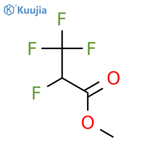 Methyl 2,3,3,3-Tetrafluoropropionate structure